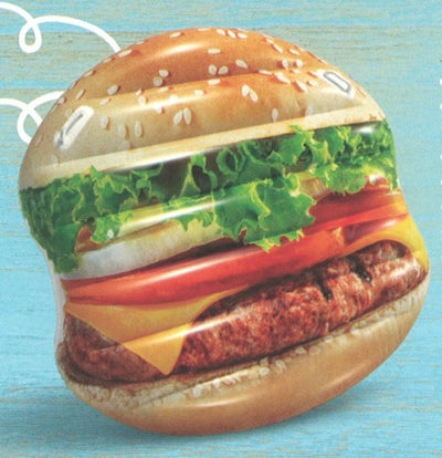 INTEX Inflatable Hamburger Island 53 x 50