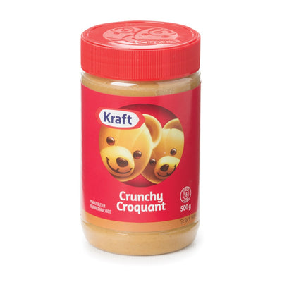 KRAFT Crunchy Peanut Butter 500g