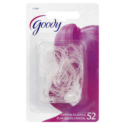 Goody Ouchless Clear Hair Ties, 52 ct