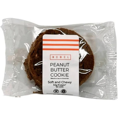 Rebel Soft & Chewy Wrapped Peanut Butter Cookie, 1 ct