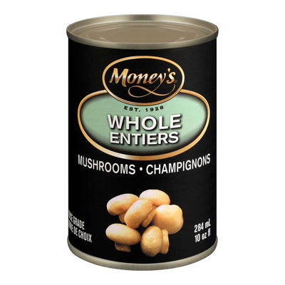 Money's Whole Entiers Mushrooms, 296 mL
