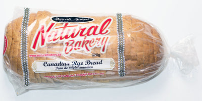 Natural Bakery Canadian Rye Bread, 900 g