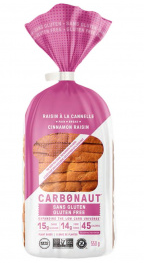 CARBONAUT Gluten Free Keto Raisin Bread 550 g