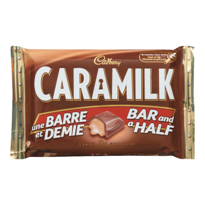 CADBURY Caramilk Bar and a Half Candy 78g