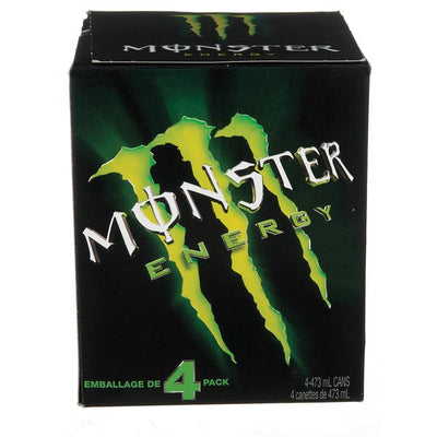 MONSTER Energy Drink 473ml 4 Pack