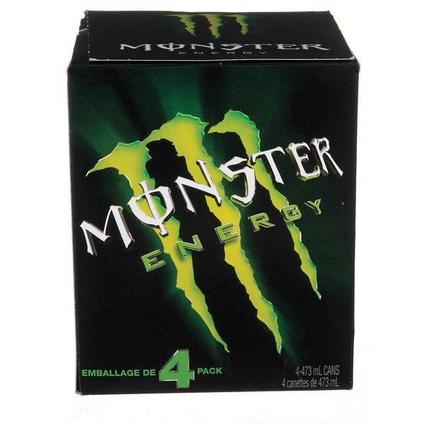 MONSTER Energy Drink 473ml 4 Pack