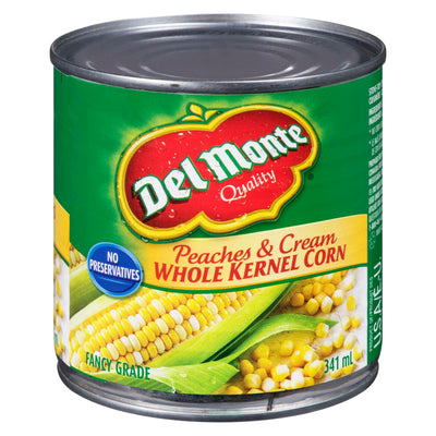 DEL MONTE Peaches & Cream Whole Kernel Corn 341ml