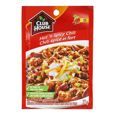 CLUB HOUSE Hot'n'Spicy Chili 32g
