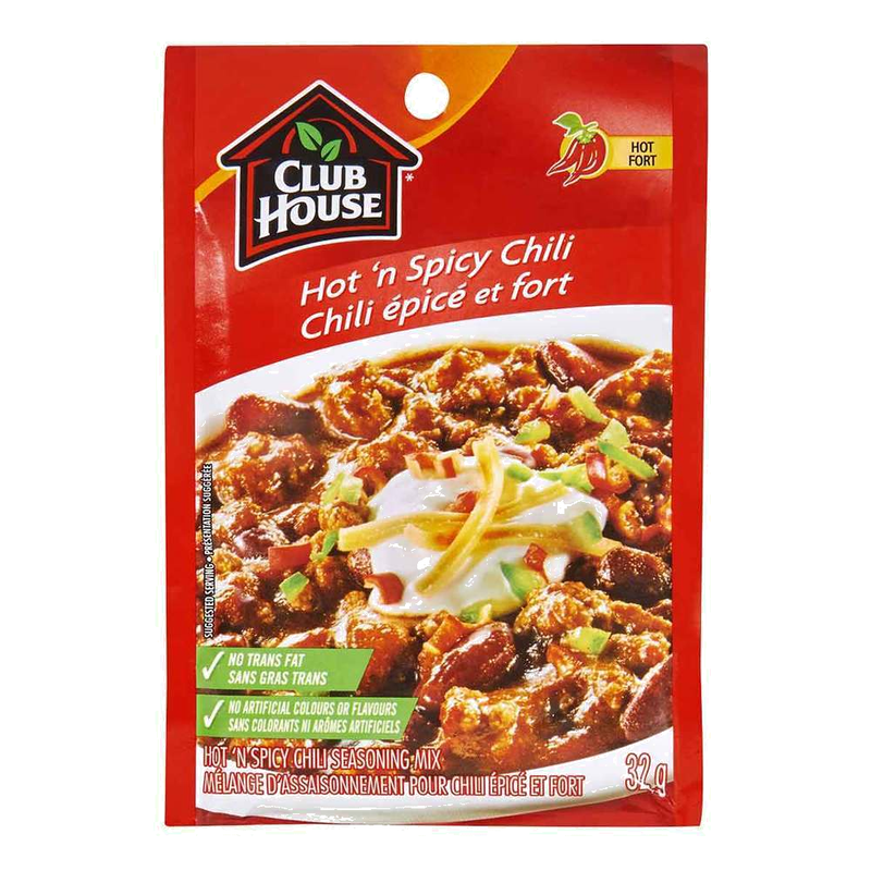 CLUB HOUSE Hot'n'Spicy Chili 32g