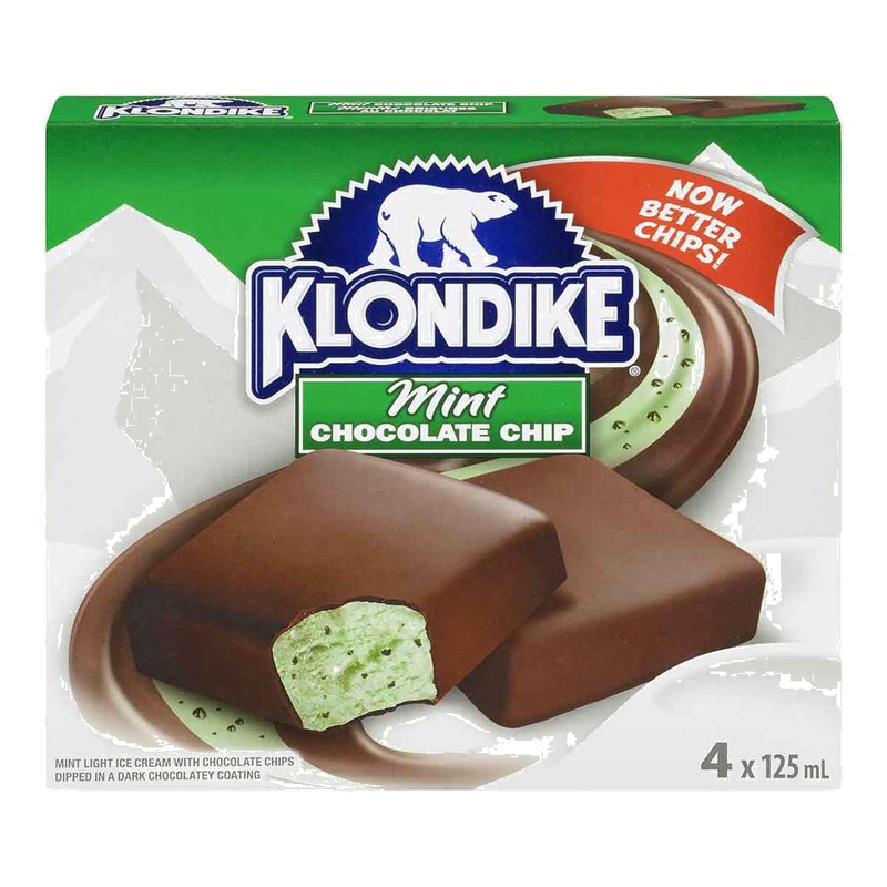 KLONDIKE Mint Chocolate Chip Ice Cream Bar