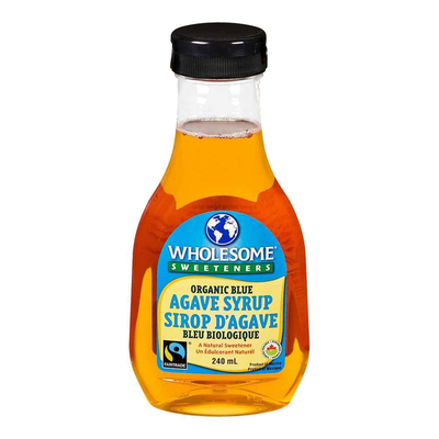 WHOLESOME SWEETNERS Organic Blue Agave Syrup 240ml