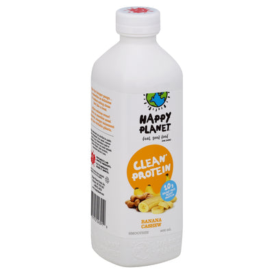 Happy Planet Clean Protein Banana Cashew, 900 mL