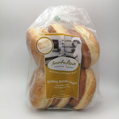 Portofino Golden Potato Buns, 540 g