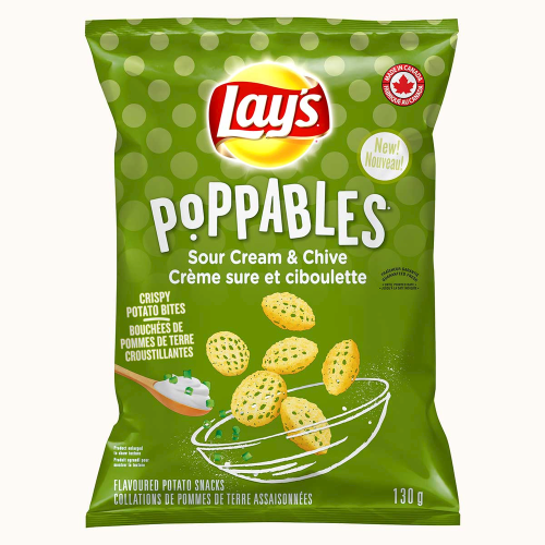 LAY'S Poppables Sour Cream & Onion 57g