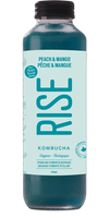 Rise Peach & Mango Kombucha, 414 mL