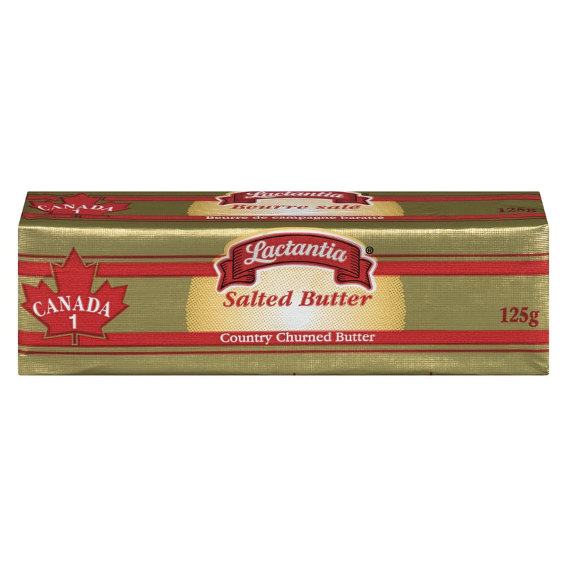 LACTANTIA Salted Butter Country Churned Butter 125g