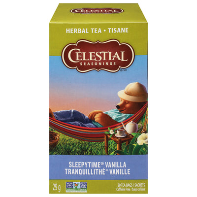 Celestial Seasonings Sleepytime Vanilla Tea Bags Herbal Tea, 20 tea bags