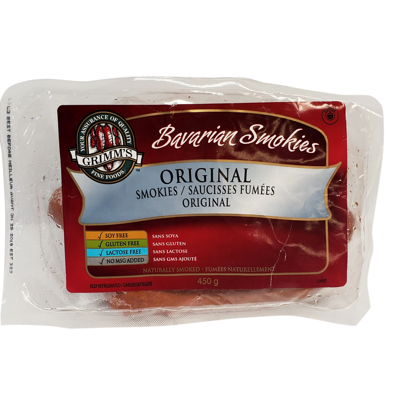 GRIMM'S Bavarian Smokies Original 450g