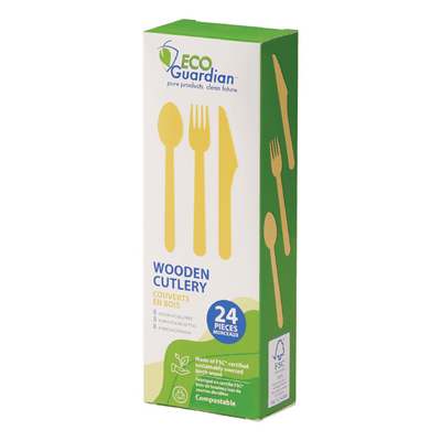 ECO GUARDIAN CUTLERY 24 24 pcs