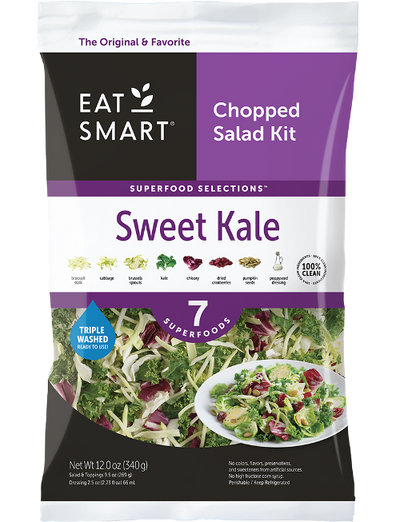 EAT SMART Sweet Kale Vegetable Salad Kit 340g