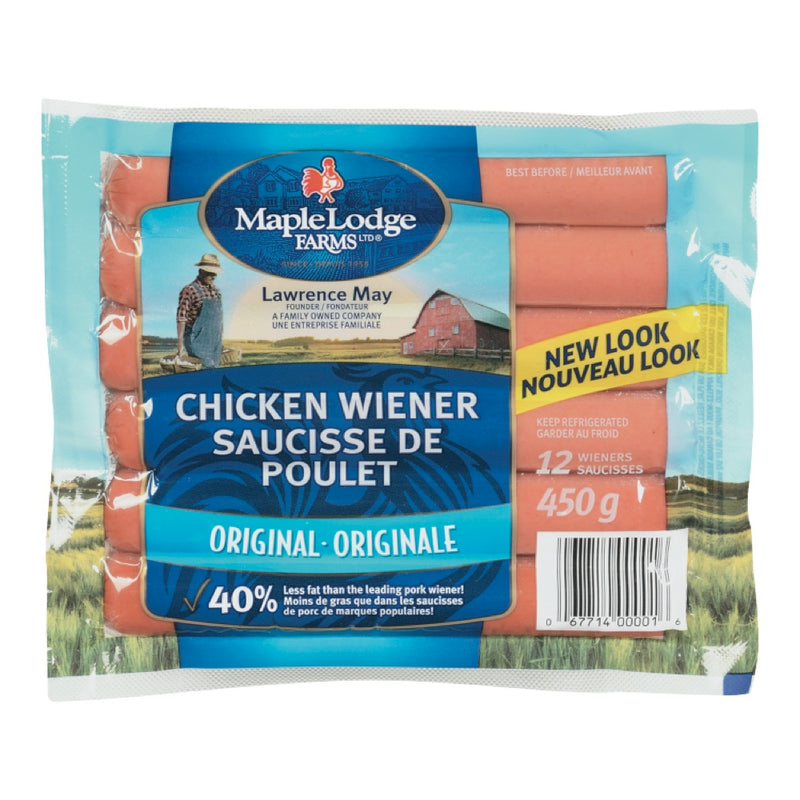 MAPLE LODGE Farms Chicken Wiener 450g