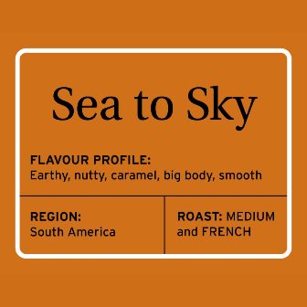 GALILEO COFFEE CO. Sea to Sky Blend 400g