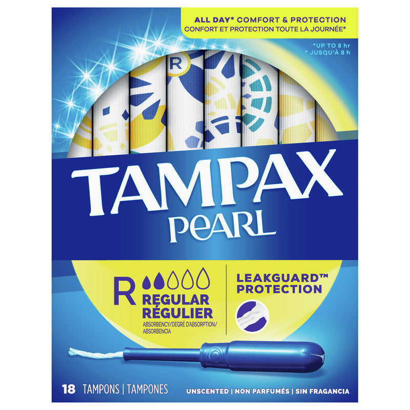 TAMPAX Regular Unscented Tampons 18's