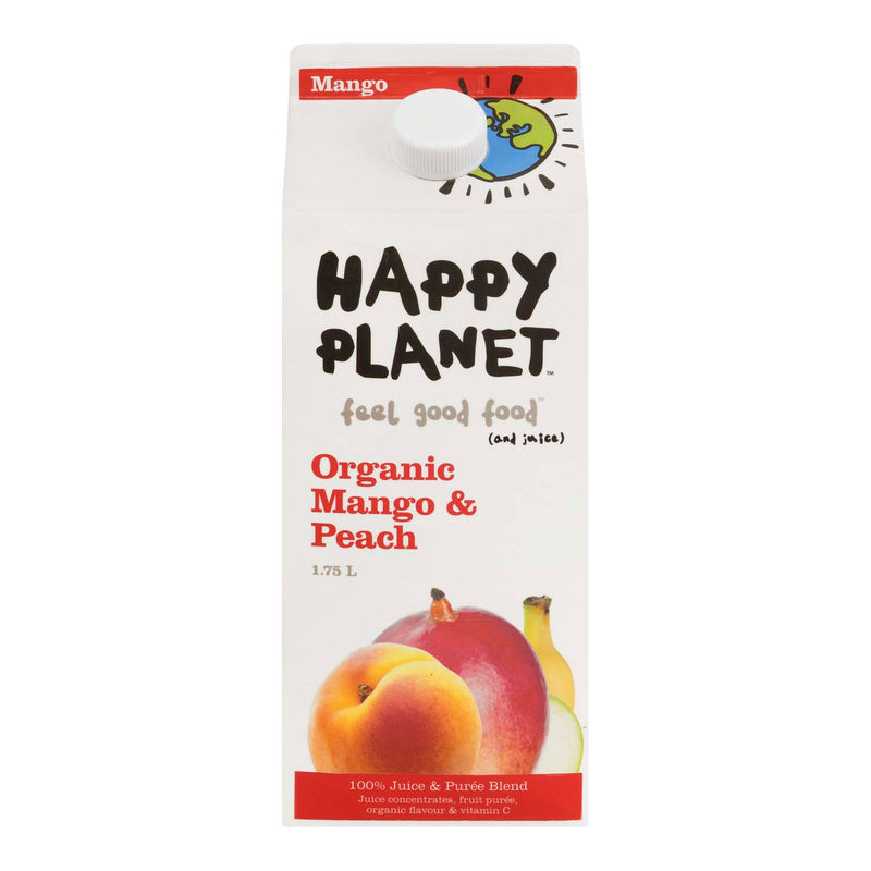 HAPPY PLANET Mango and Peach Juice 1.75L