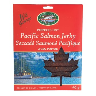 WEST COAST Pepper Salmon Jerky