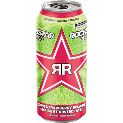 Rockstar Kiwi Strawberry Splash Energy Drink, 1 ct