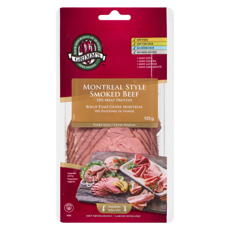 GRIMM'S Montreal Smoked Beef 125g
