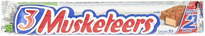 3 MUSKETEERS King Size Bar 93g