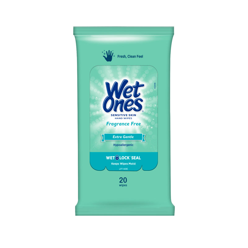 Wet Ones Extra Gentle Hand Wipes, 20 ct