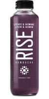 RISE Lychee Jasmine Kombucha 414ml