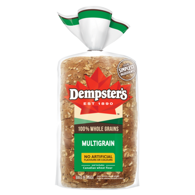 DEMPSTER'S 100% Whole Grain Multi Grain with Sunflower & Pumpkin Seeds 600g