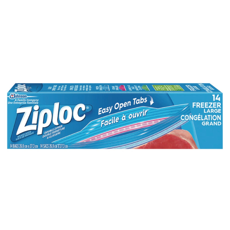 ZIPLOC Freezer Large Bags 14's