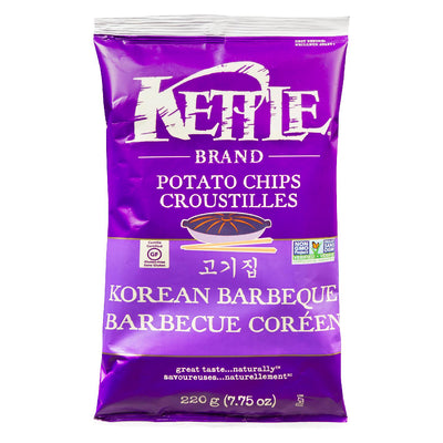 KETTLE Brand Korean Barbeque Potato Chips 220g