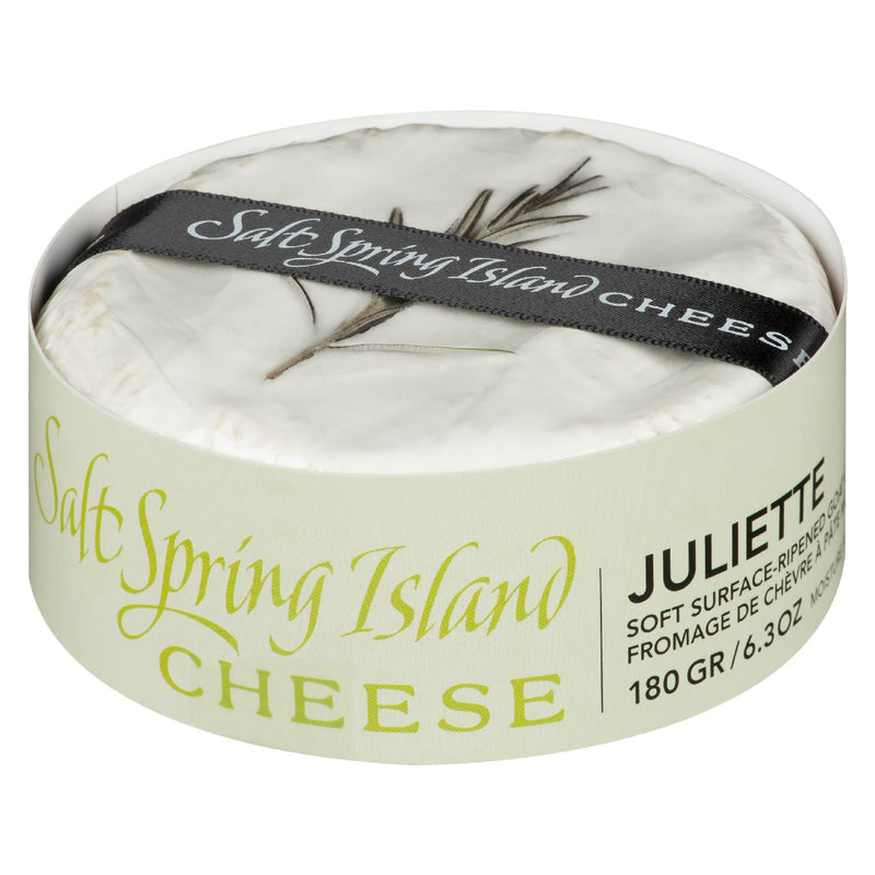 SALT SPRING ISLAND Juliette Soft Surface Ripened Goat Cheese 179g