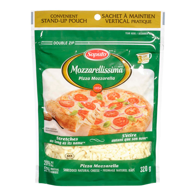 SAPUTO Mozzarellissima Pizza Mozzarella 320G