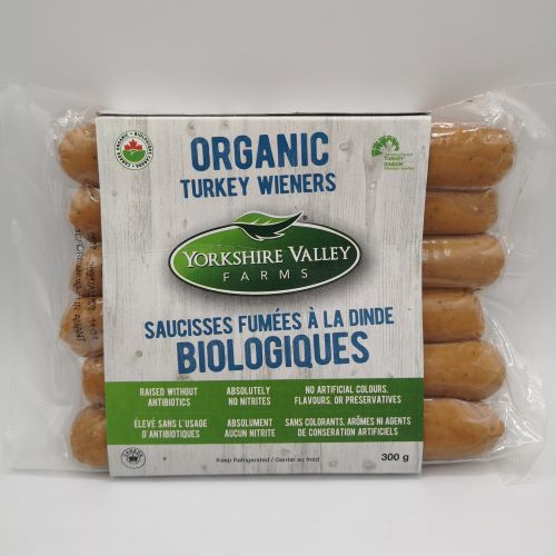 Yorkshire Valley Farms Turkey Wieners, 300 g
