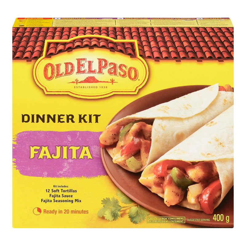 OLD EL PASO Fajita Dinner Kit 400g