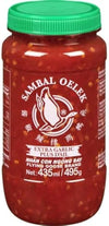 Flying Goose Brand Sambal Oelek Extra Garlic Plus D’ail Chili Paste, 435 mL