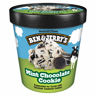 BEN & JERRY'S MINT CHOC COOKIE 473 ml