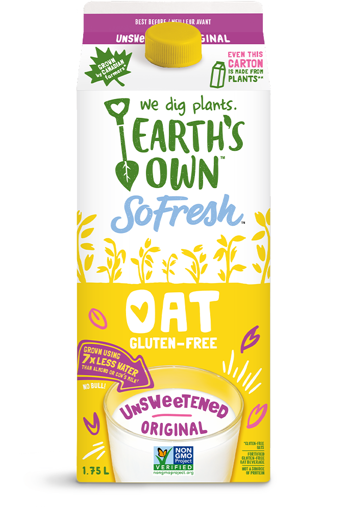 SO FRESH Oat Milk Unsweetened Original 1.75L