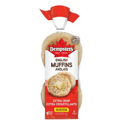 DEMPSTERS Extra Crisp English Muffins