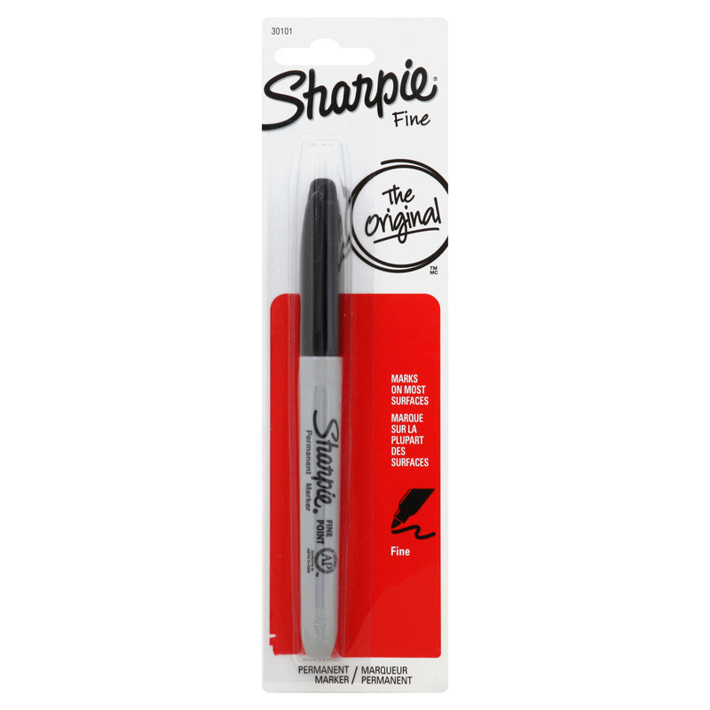 Sharpie Fine Black Permanent Marker, 1 marker