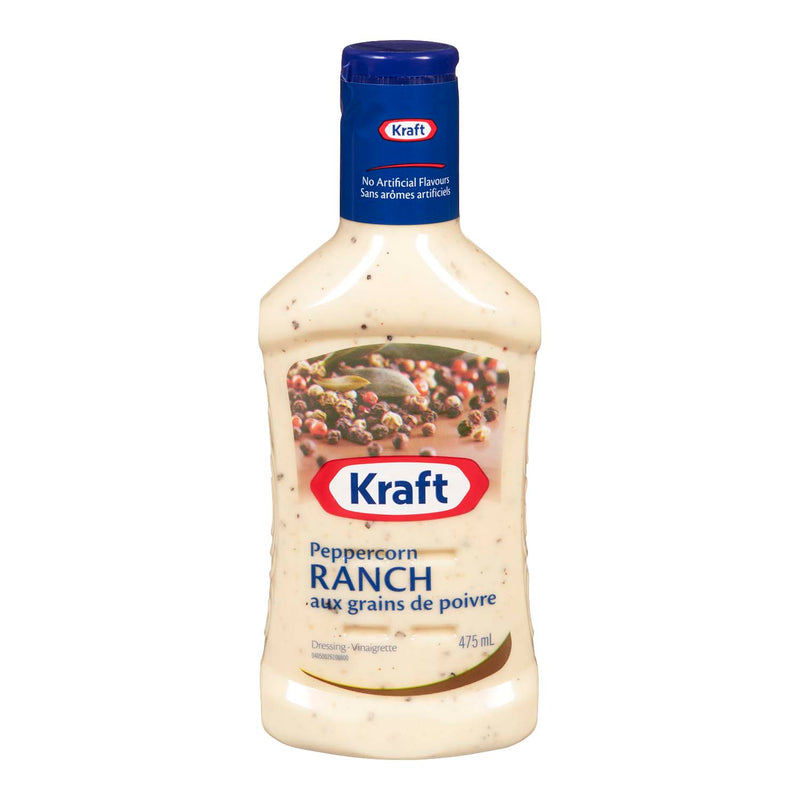 Kraft Peppercorn Ranch Dressing, 475 mL