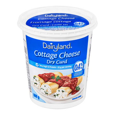 Dairyland Dry Curd Cottage Cheese, 600 g