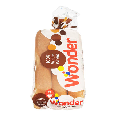 WONDER 100% Whole Wheat Hot Dog Buns