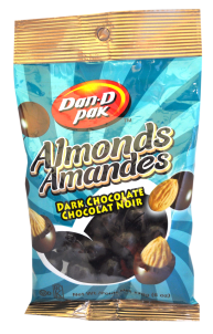 DAN D PAK Dark Chocolate Almonds 170g